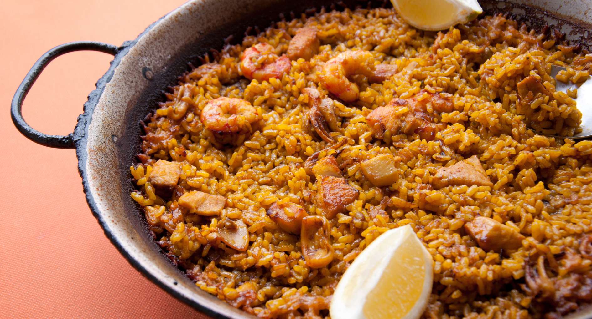 Receta Paella de Marisco